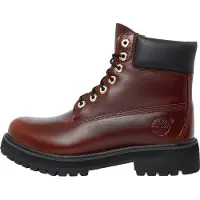 Timberland para homem. TB0A29U2EIW1 Botas de pele Heritage grená (47.5), Couro, Plano, Cordão, Clássico