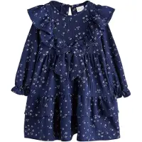 Next Vestido estuque / navy / branco
