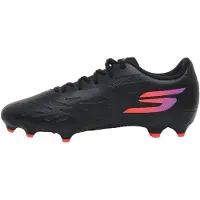 SKECHERS Chuteira 'GOLD' roxo néon / laranja néon / rosa néon / preto