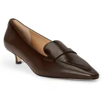 Ralph Lauren Sapatos de salto 'FRNCSA' castanho escuro
