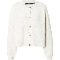 Vero Moda Casaco de malha 'VMETTA' bege mosqueado