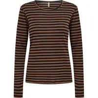 Soyaconcept Camisa 'Helle Yd 1' navy / castanho