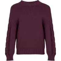 Imily Bela Pullover rosa escuro