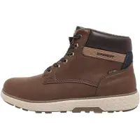 Marco Tozzi Botas com atacadores conhaque / preto