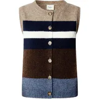 Pepe Jeans para mulher. PL7000210 Colete Alani multicolor (M), Bege, Casual, Poliéster
