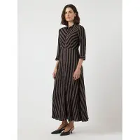 Y.A.S Vestido Longo De Manga 3/4 Savanna
