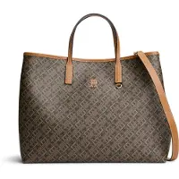 Tommy Hilfiger Shopper castanho / preto / branco