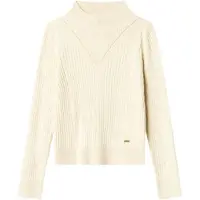 Pepe Jeans para menina. PG7000042 Jersey Marla branco quebrado (14Años= 164cm), Casual, Algodão, Manga comprida, moda infantil