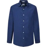 Pepe Jeans para homem. PM308715 Camisa azul Morey (L), Casual, Algodão, Manga comprida