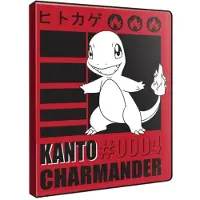 Ultra pro Cartões De álbum Pokémon Charmander 9 Pockets