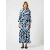 Y.A.S Vestido Longo De Manga 3/4 Savanna