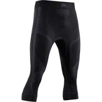 X-Bionic - Primeiras camadas - Invent Pants 3/4 M Black para Homem - Tamanho S - Preto