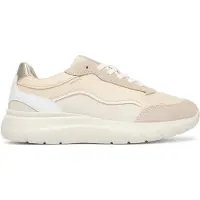 Geox Sapatilhas baixas 'D PLUMMERY' estuque / areia / bege escuro / branco