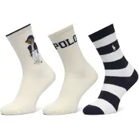 Ralph Lauren Meias marfim / navy / castanho claro / preto