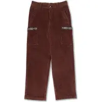 KAVU - Calças mulher - Hazelwood Pant W Chocolate para Mulher - Tamanho 10 US - Castanho