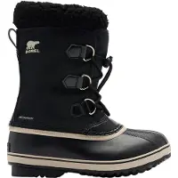Sorel - Pós ski - Big Kids Yoot Pac Nylon WP Black Black para criança - Nylon - Tamanho criança 37 - Preto
