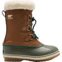 Sorel - Pós ski - Big Kids Yoot Pac Nylon WP Velvet Tan Stone Green para criança - Nylon - Tamanho criança 39 - Castanho
