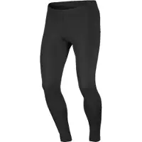 Salomon - Vestuário trail corrida - Shkout Core Warm Tights M Deep Black para Homem - Tamanho XL - Preto