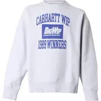 Carhartt WIP Sweatshirt 'Winners' azul / cinzento claro