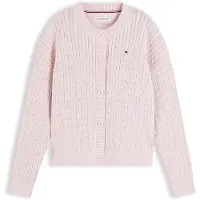 Tommy Hilfiger Casaco de malha cor-de-rosa