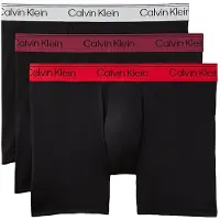 Calvin Klein Underwear Boxers vermelho / vermelho vinho / preto / branco