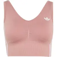 Adidas Originals Soutien 'Essentials' rosa escurecido / branco
