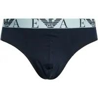 Emporio Armani para homem. EM000258_AF20668 Conjunto 3 Cuecas Prest azul-marinho (XXL), Homewear, Algodão