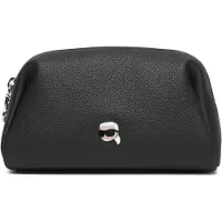 Karl Lagerfeld Bolsa de cosmética 'Ikon Pebble' preto