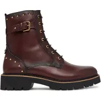 Pikolinos Botim com fivela 'Vicar' bordeaux