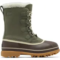Sorel - Pós ski - Caribou WP Stone Green Tobacco para Homem - Tamanho 9,5 US - Caqui