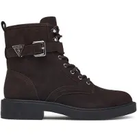 GUESS Botim com fivela 'FELLINI2' castanho escuro
