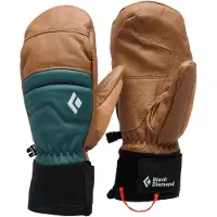 Black Diamond - Luvas ski mulher - W Spark Mitts Rye/Deep Woods para Mulher - Tamanho XS - Castanho