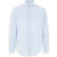Boggi Milano Camisa azul claro / branco