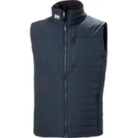 Helly Hansen para homem. 30377 Colete isolante Crew Insulator azul-marinho (4XL), Casual, Poliéster