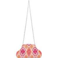 Ebeeza Clutches creme / laranja / rosa
