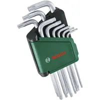 Bosch Conjunto De Chaves Torx 9 Peças