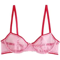 Next Soutien cor-de-rosa / vermelho