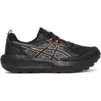 Asics Sapatilha de corrida 'Soloma 8' taupe / verde néon / preto