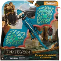 Näin Koulutat Lohikäärmeesi Figura Vikingc &amp; Dragon-deadly Nadder &amp; Astrid (6075558)