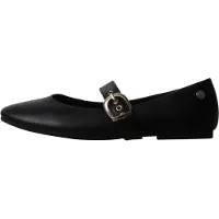 Xti para mulher. 14648503-NEGRO Sapatilhas 146485 preto (40), Plano, Fivela, Casual