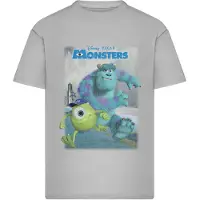 Merchcode Camiseta De Manga Curta Disney Monsters Poster Loose