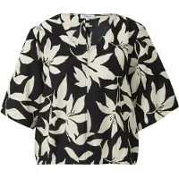 s.Oliver Blusa creme / preto