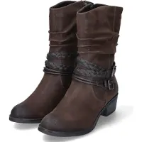 Marco Tozzi Botas de cowboy castanho escuro