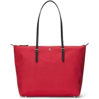 Ralph Lauren para mulher. 431916737024 Bolsa Keaton Média vermelha (OSFA), Vermelho, Casual, Polister Reciclado