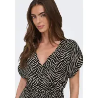 ONLY Vestido 'ONLZilla Adele' cinzento claro / preto