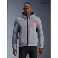 Alpinestars Camisola c. capuz moto Chrome V2 Sport Cinzento/Vermelho XL
