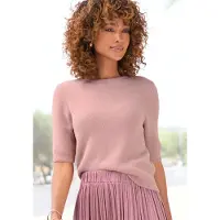 LASCANA Pullover rosa escurecido