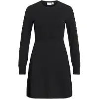 Vila Vestido de malha 'VIKERRY' preto