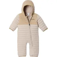 Columbia - Fatos ski criança - Powder Lite II Reversible Bunting Dark Stone Ancient Fossil para criança - Tamanho criança 6-12 meses