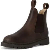 Tamaris Botas chelsea castanho escuro